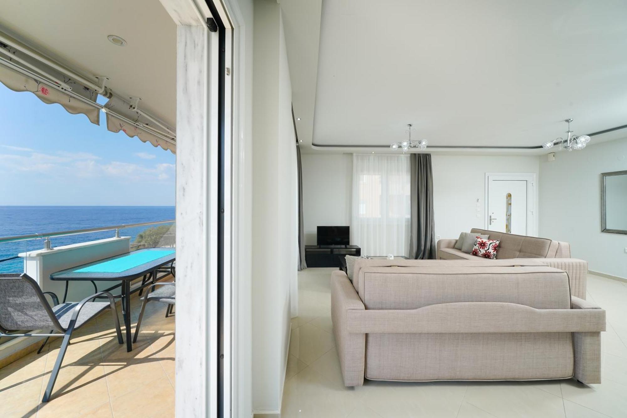 Tarsa'S House By The Sea Apartment สกาลา มาริออน ภายนอก รูปภาพ